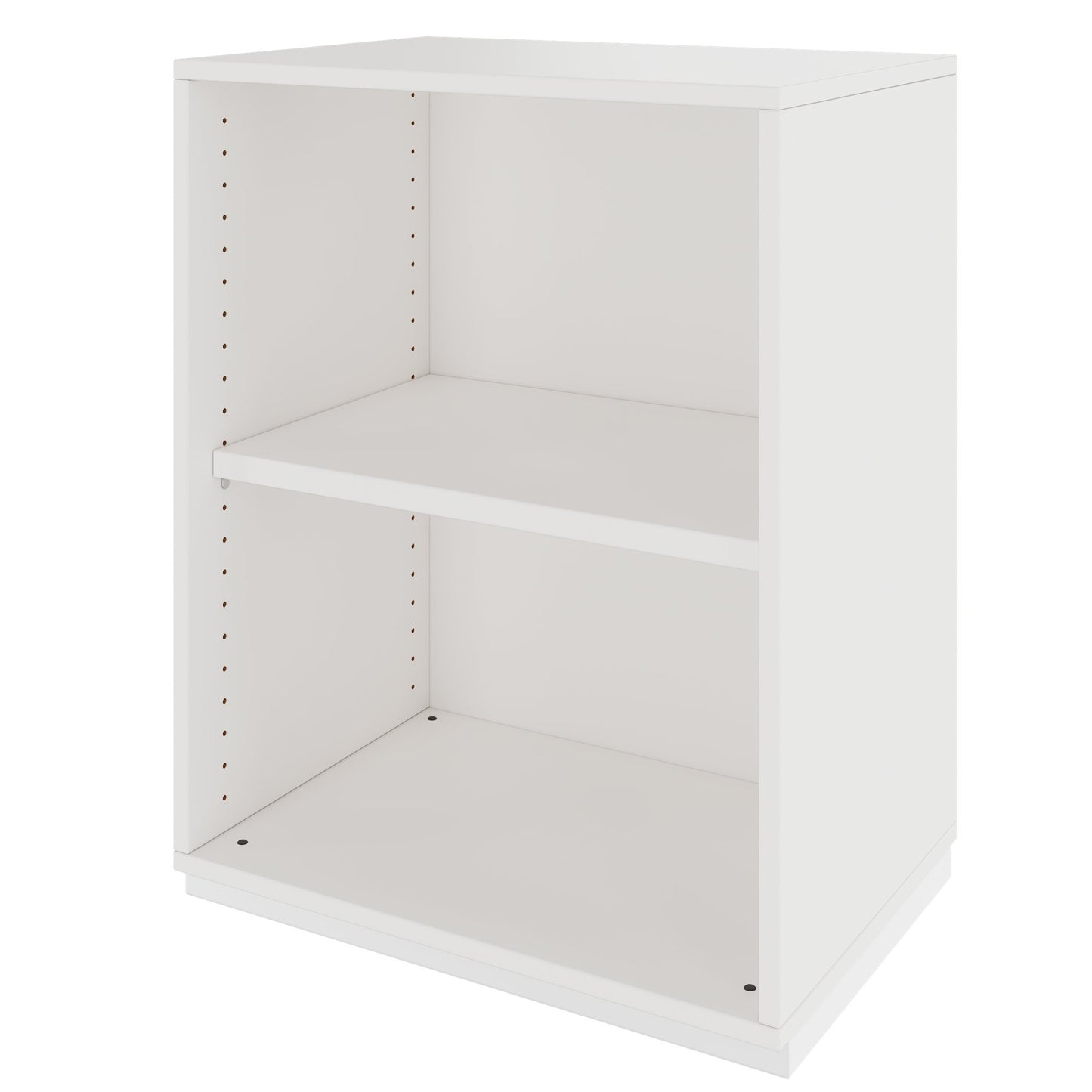 PRO Armoire d'étagère | 2 oh, 400 - 1200 x 770 mm, blanc