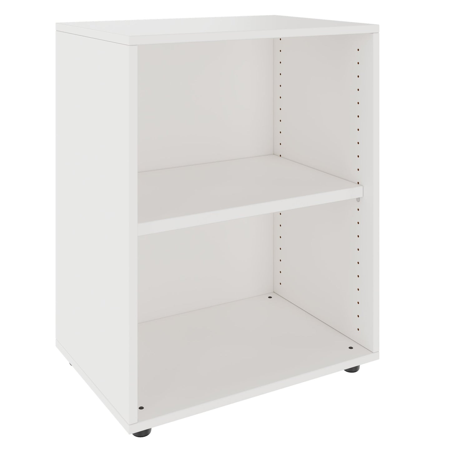 PRO Armoire d'étagère | 2 oh, 400 - 1200 x 770 mm, blanc