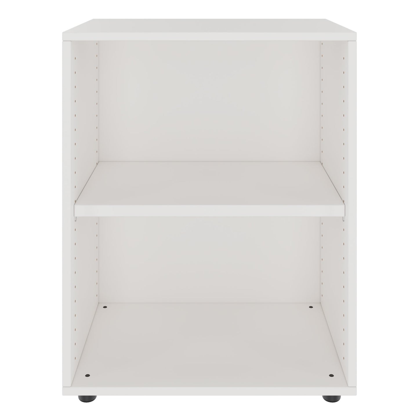 PRO Armoire d'étagère | 2 oh, 400 - 1200 x 770 mm, blanc