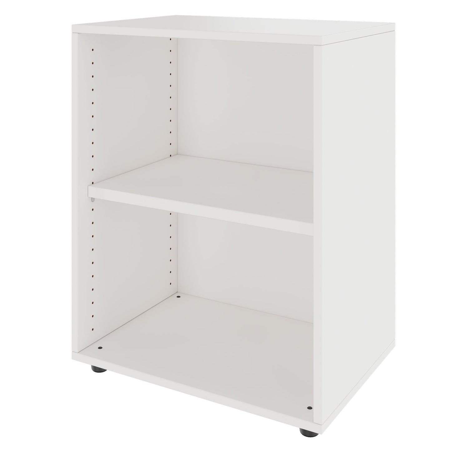PRO Armoire d'étagère | 2 oh, 400 - 1200 x 770 mm, blanc