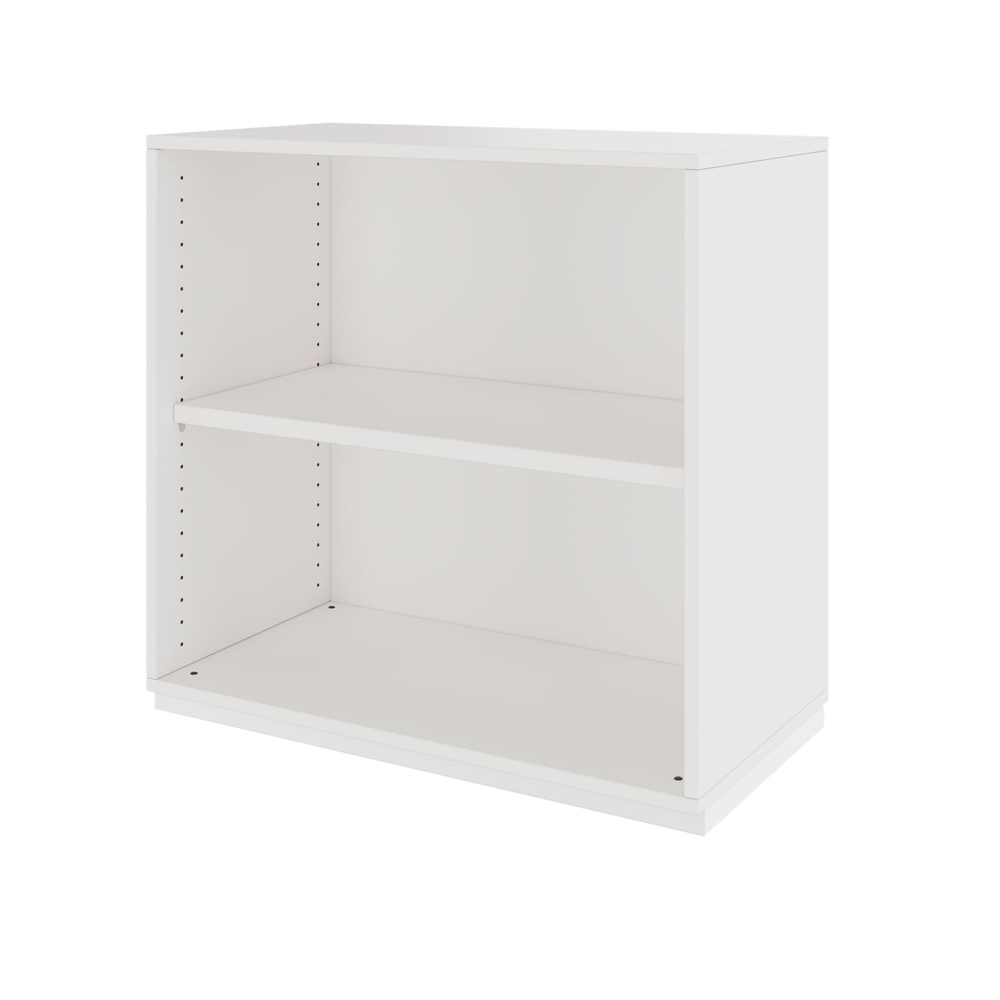 PRO Armoire d'étagère | 2 oh, 400 - 1200 x 770 mm, blanc