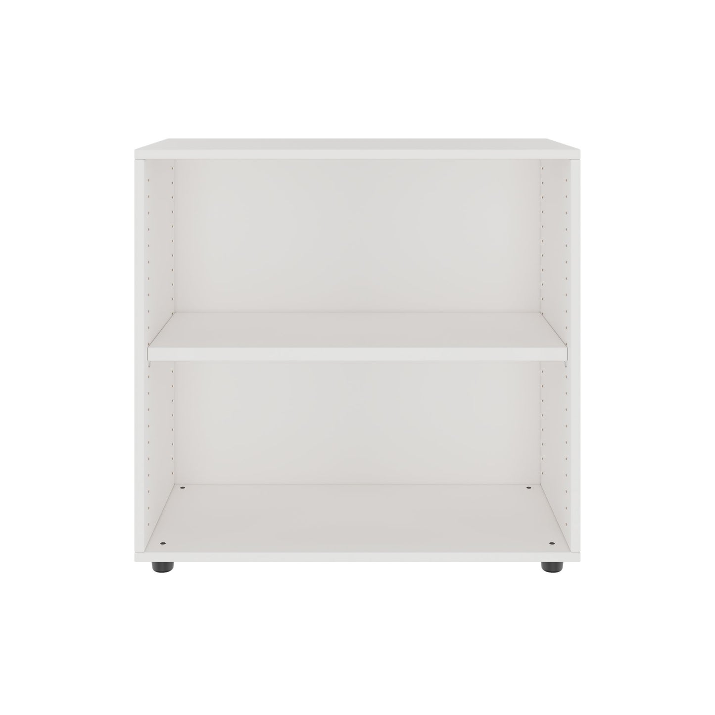 PRO Armoire d'étagère | 2 oh, 400 - 1200 x 770 mm, blanc