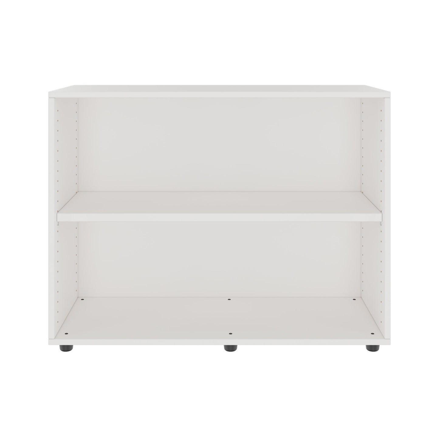 PRO Armoire d'étagère | 2 oh, 400 - 1200 x 770 mm, blanc