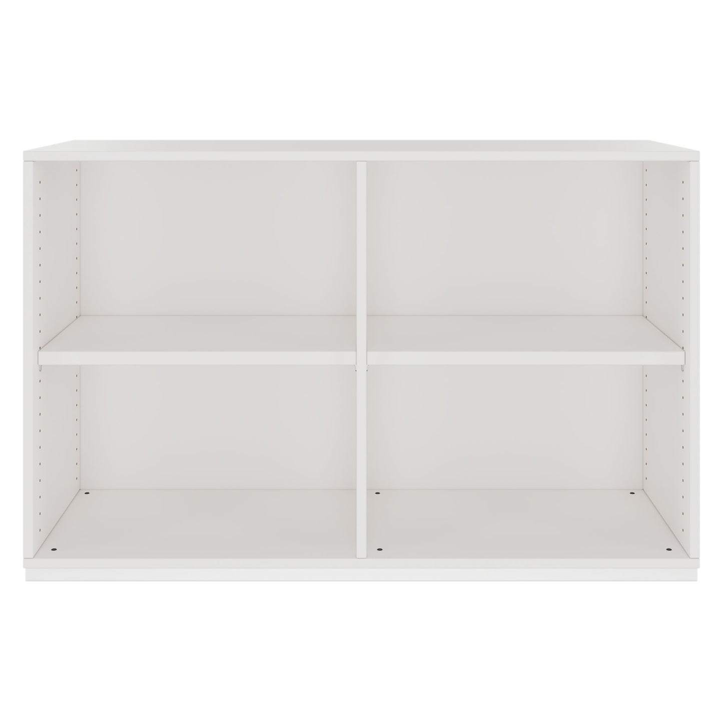 PRO Armoire d'étagère | 2 oh, 400 - 1200 x 770 mm, blanc