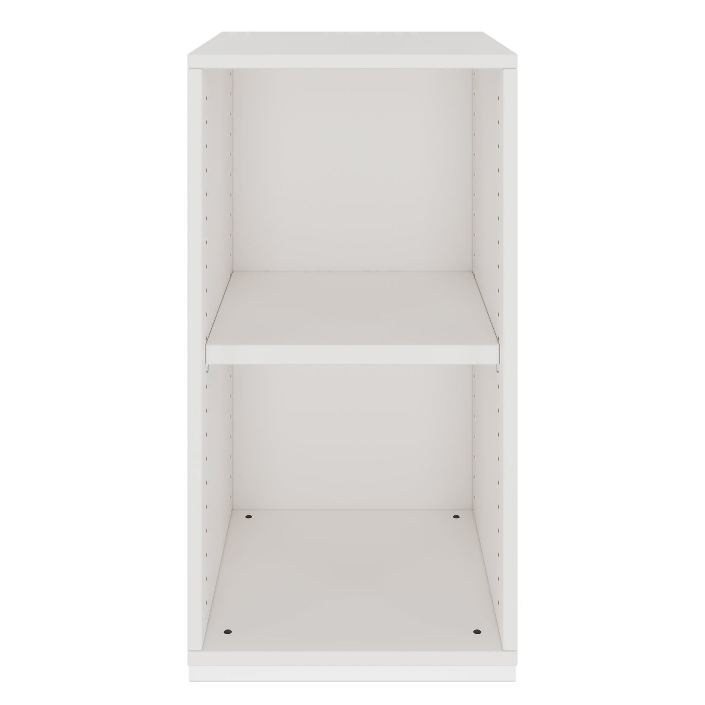 PRO Armoire d'étagère | 2 oh, 400 - 1200 x 770 mm, blanc