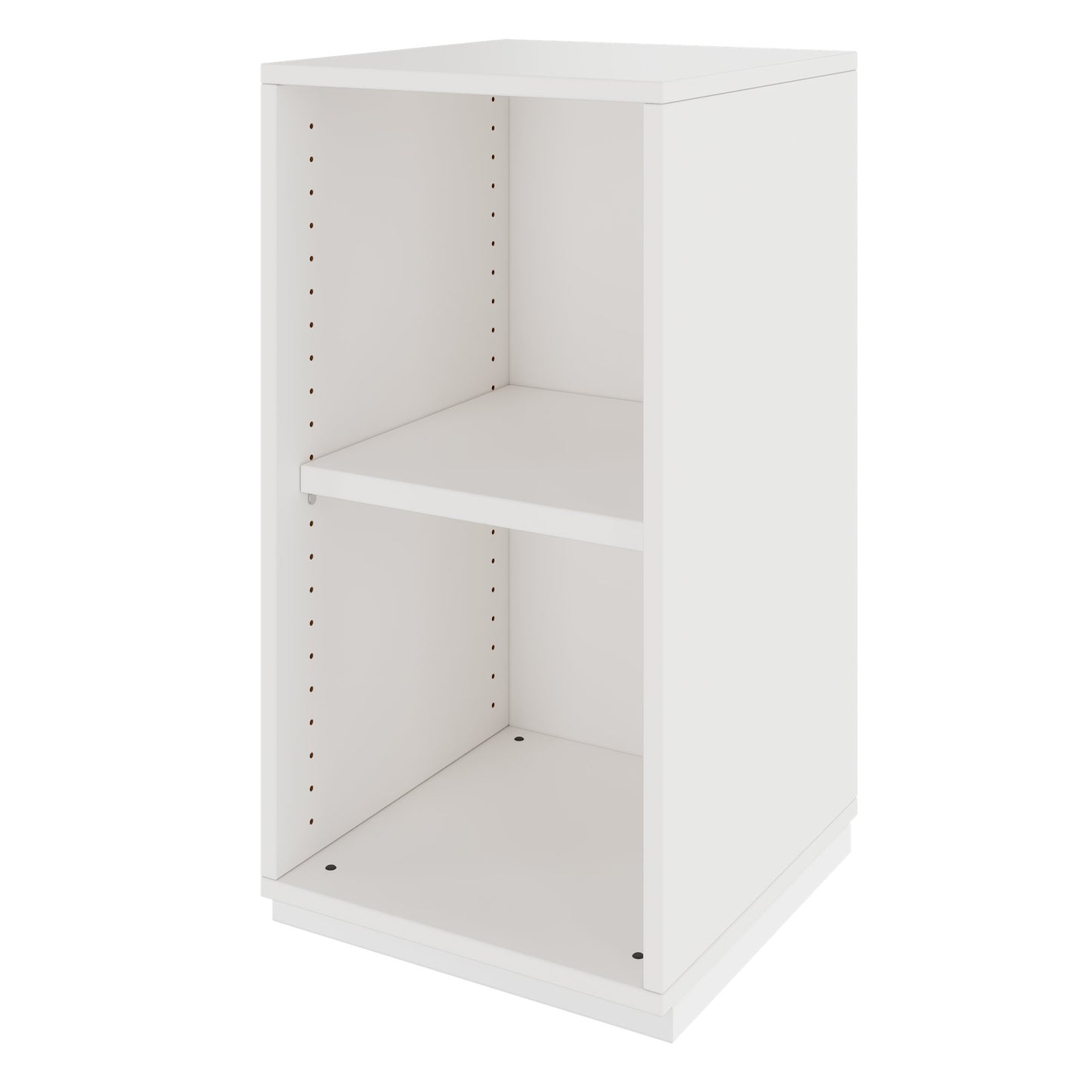 PRO Armoire d'étagère | 2 oh, 400 - 1200 x 770 mm, blanc