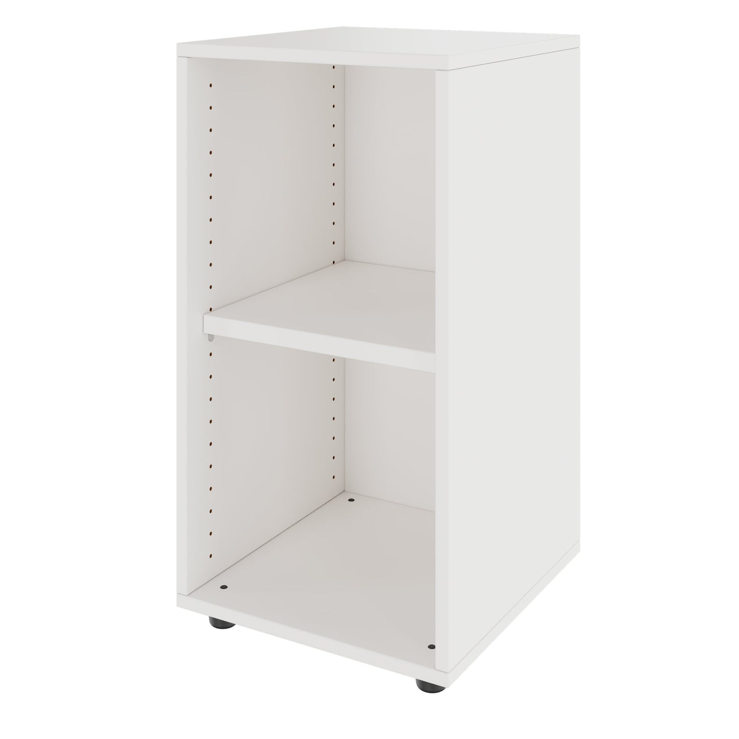 PRO Armoire d'étagère | 2 oh, 400 - 1200 x 770 mm, blanc