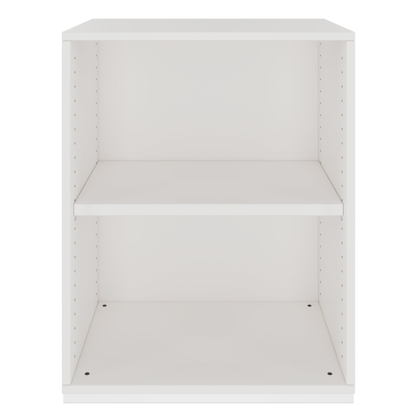 PRO Armoire d'étagère | 2 oh, 400 - 1200 x 770 mm, blanc