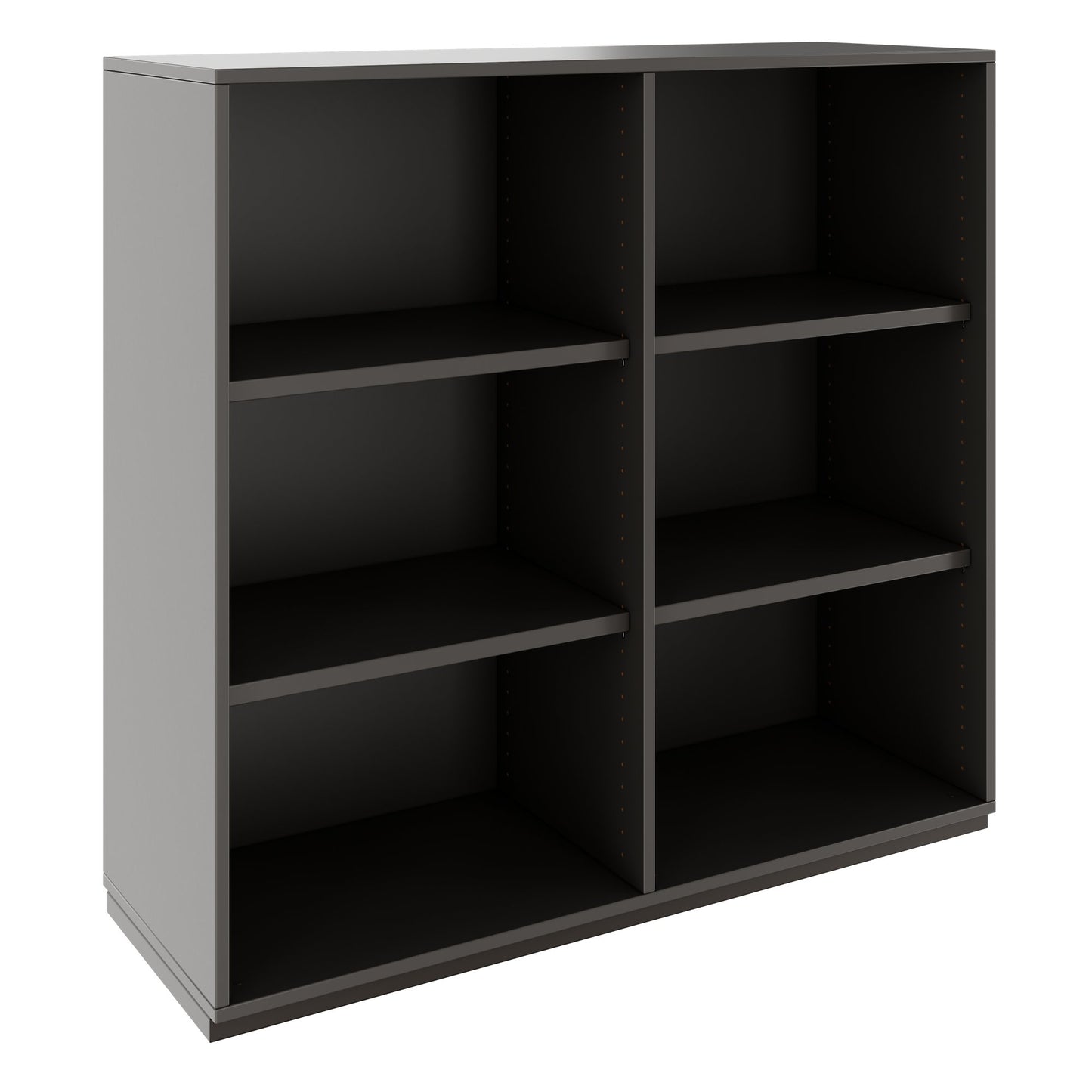 PRO Armoire d'étagère | 3 oh, 400 - 1200 x 1140 mm, graphite