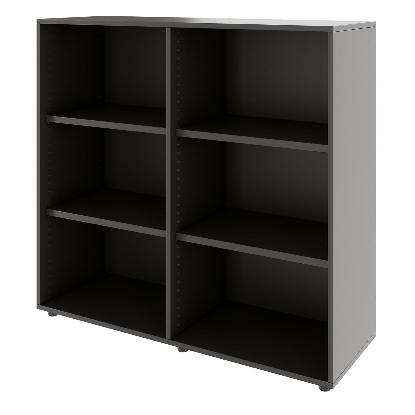 PRO Armoire d'étagère | 3 oh, 400 - 1200 x 1140 mm, graphite