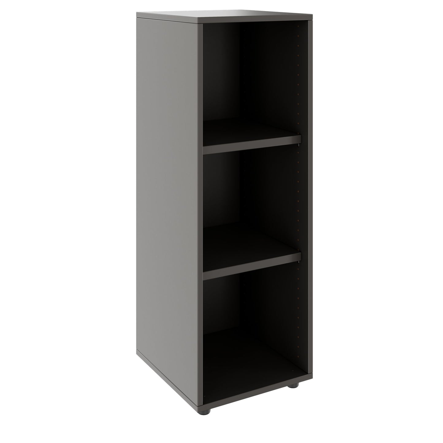 PRO Shelf cabinet | 3 Oh, 400 - 1200 x 1140 mm, graphite