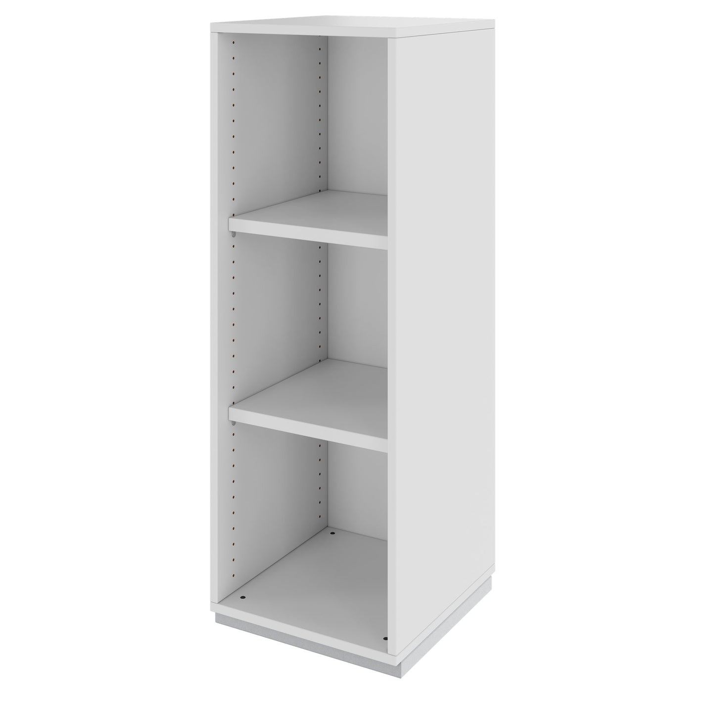 PRO Armoire d'étagère | 3 oh, 400 - 1200 x 1140 mm, gris