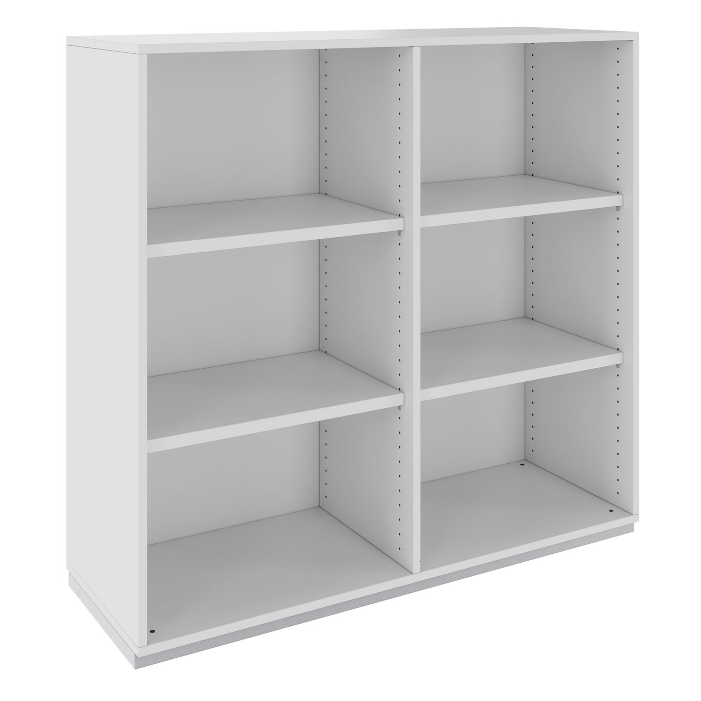 PRO Armoire d'étagère | 3 oh, 400 - 1200 x 1140 mm, gris
