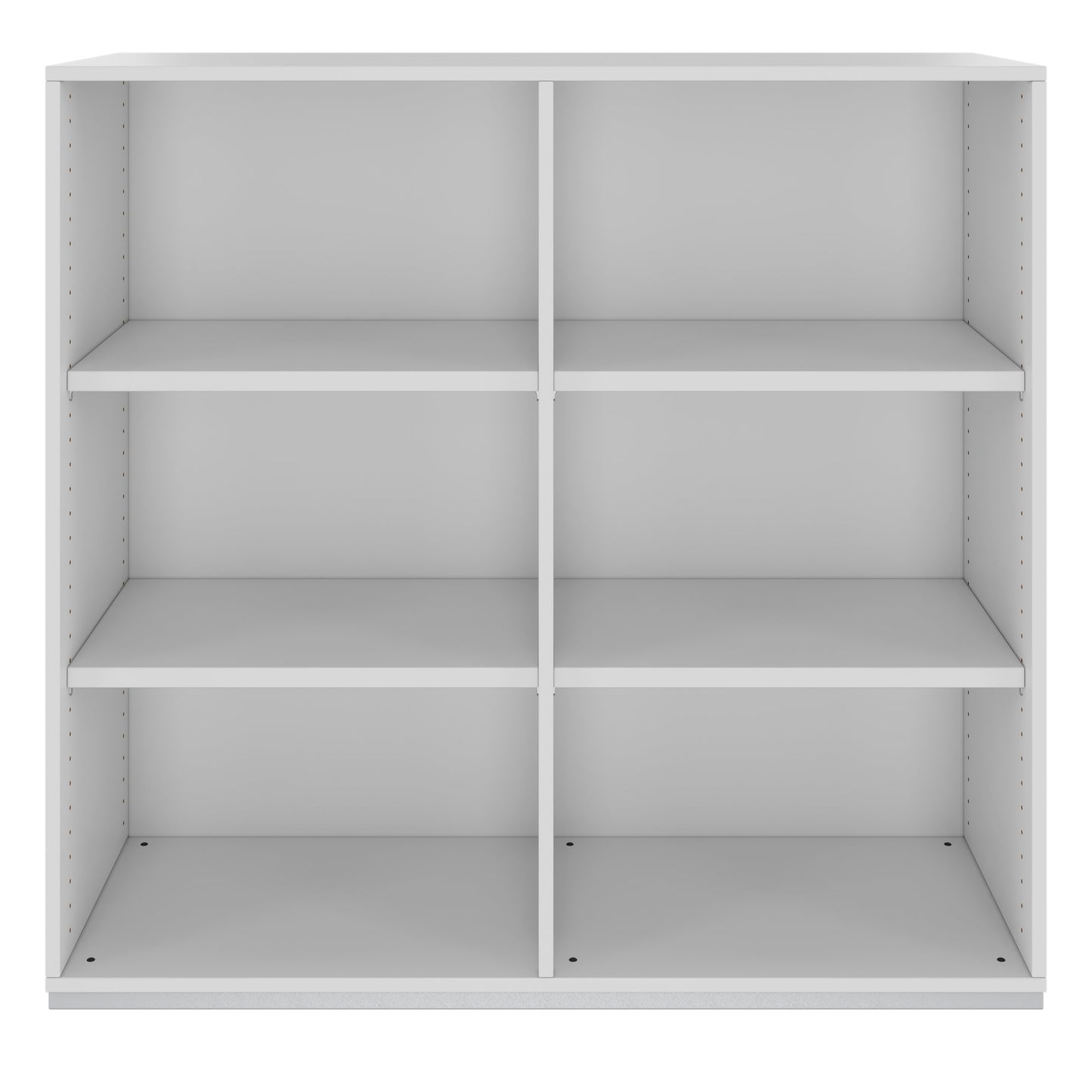 PRO Armoire d'étagère | 3 oh, 400 - 1200 x 1140 mm, gris