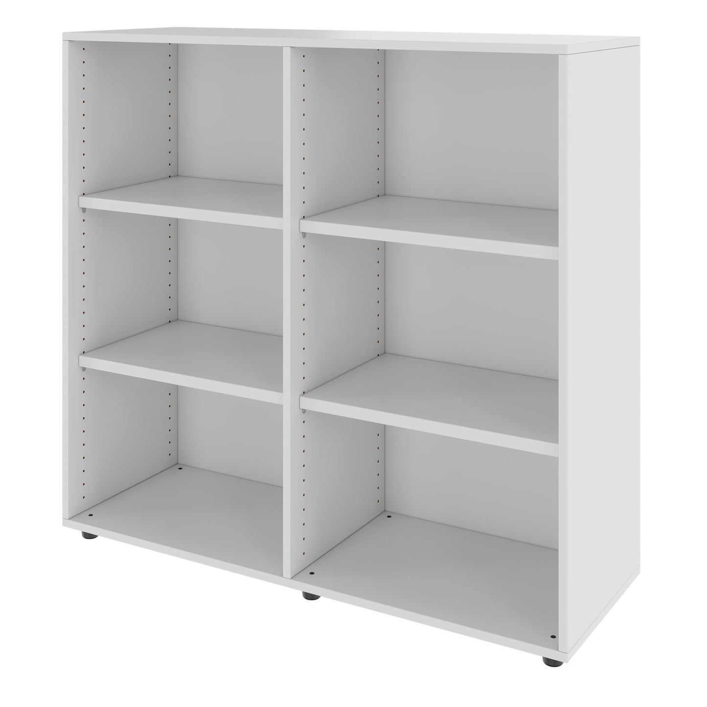 PRO Armoire d'étagère | 3 oh, 400 - 1200 x 1140 mm, gris