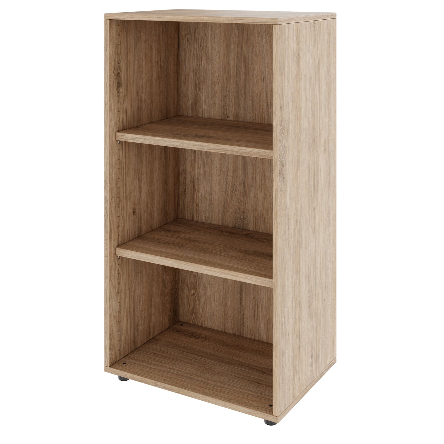 PRO Shelf cabinet | 3 Oh, 400 - 1200 x 1140 mm, natural oak