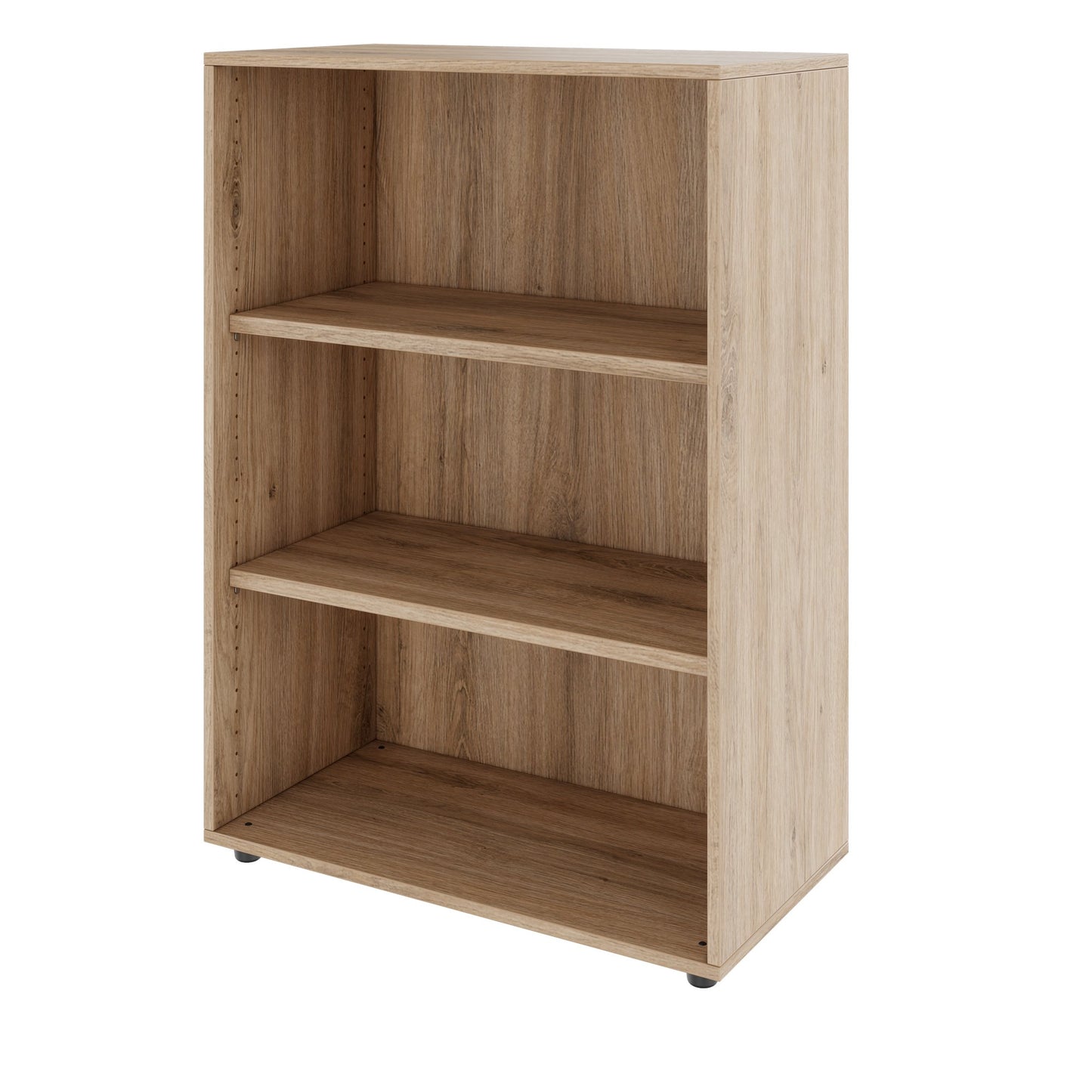 PRO Shelf cabinet | 3 Oh, 400 - 1200 x 1140 mm, natural oak