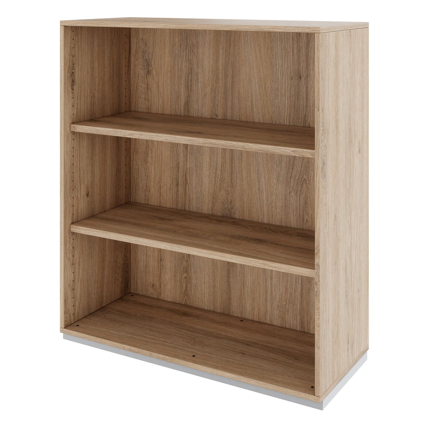 PRO Shelf cabinet | 3 Oh, 400 - 1200 x 1140 mm, natural oak