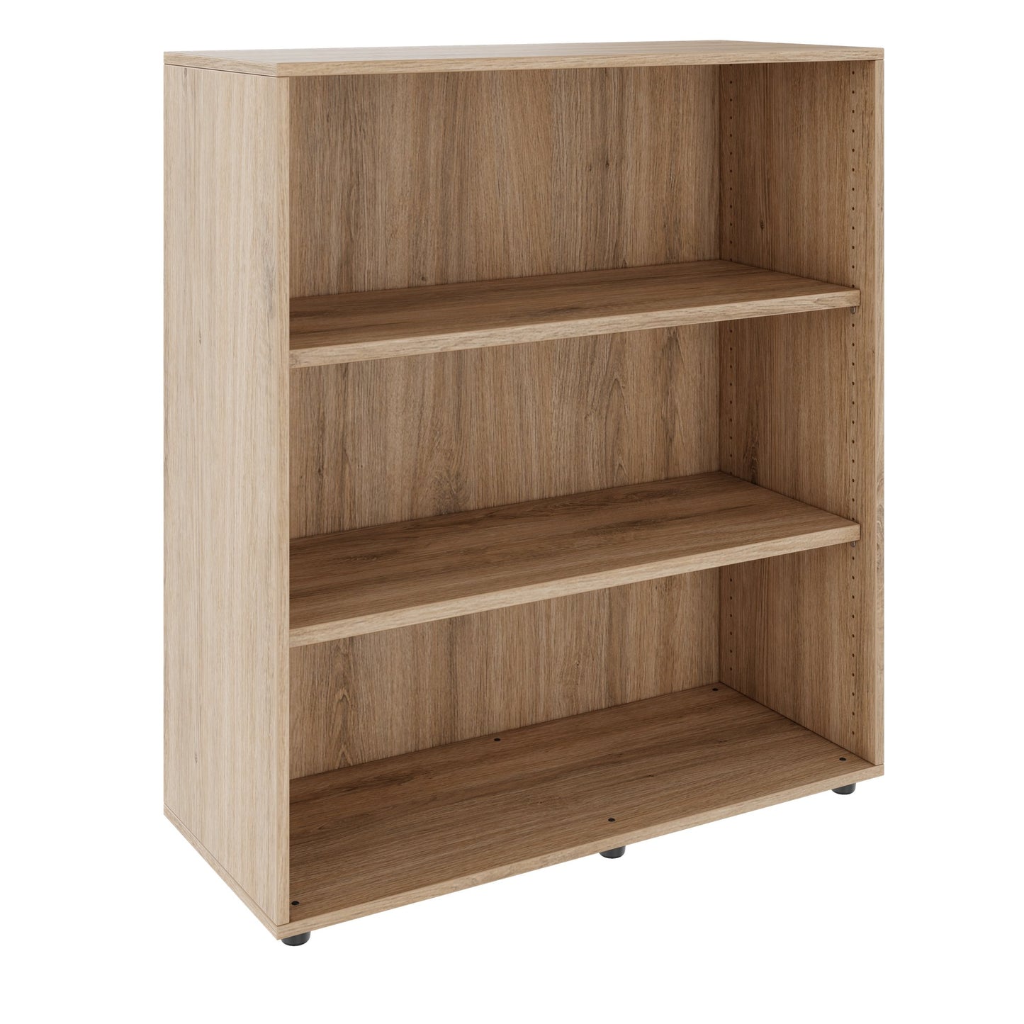 PRO Shelf cabinet | 3 Oh, 400 - 1200 x 1140 mm, natural oak