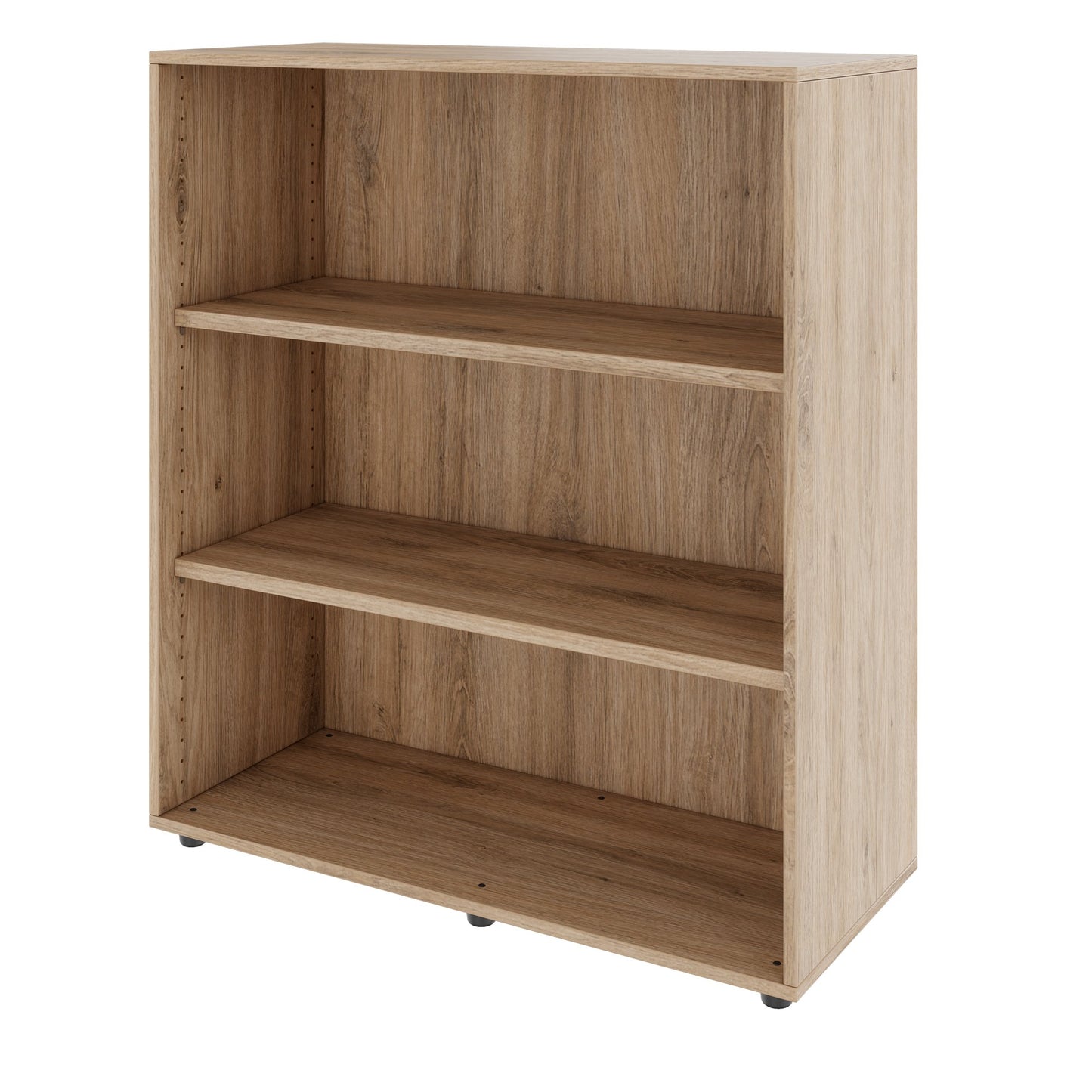 PRO Shelf cabinet | 3 Oh, 400 - 1200 x 1140 mm, natural oak