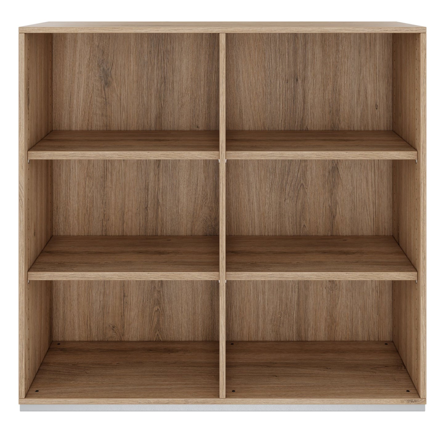 PRO Shelf cabinet | 3 Oh, 400 - 1200 x 1140 mm, natural oak