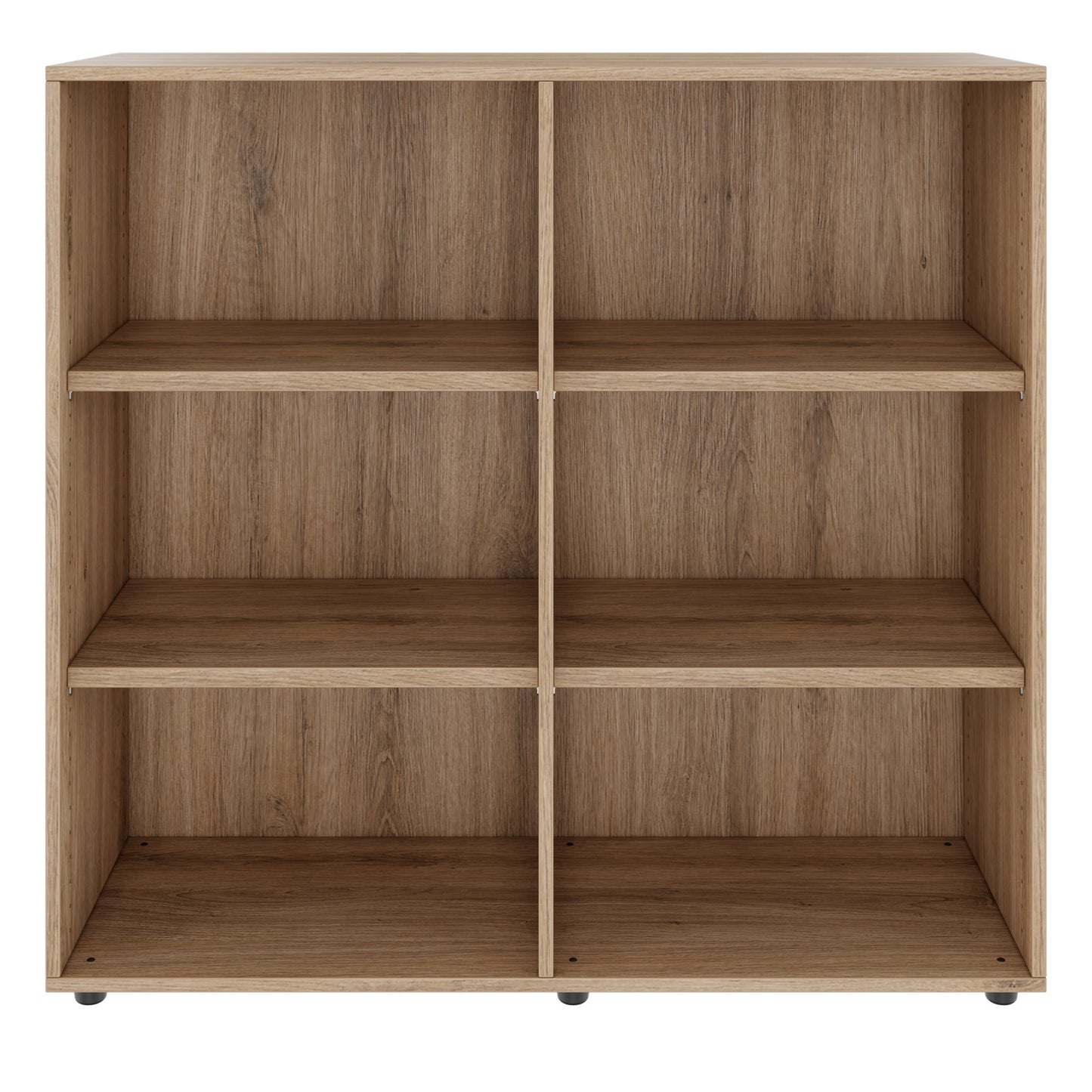 PRO Shelf cabinet | 3 Oh, 400 - 1200 x 1140 mm, natural oak