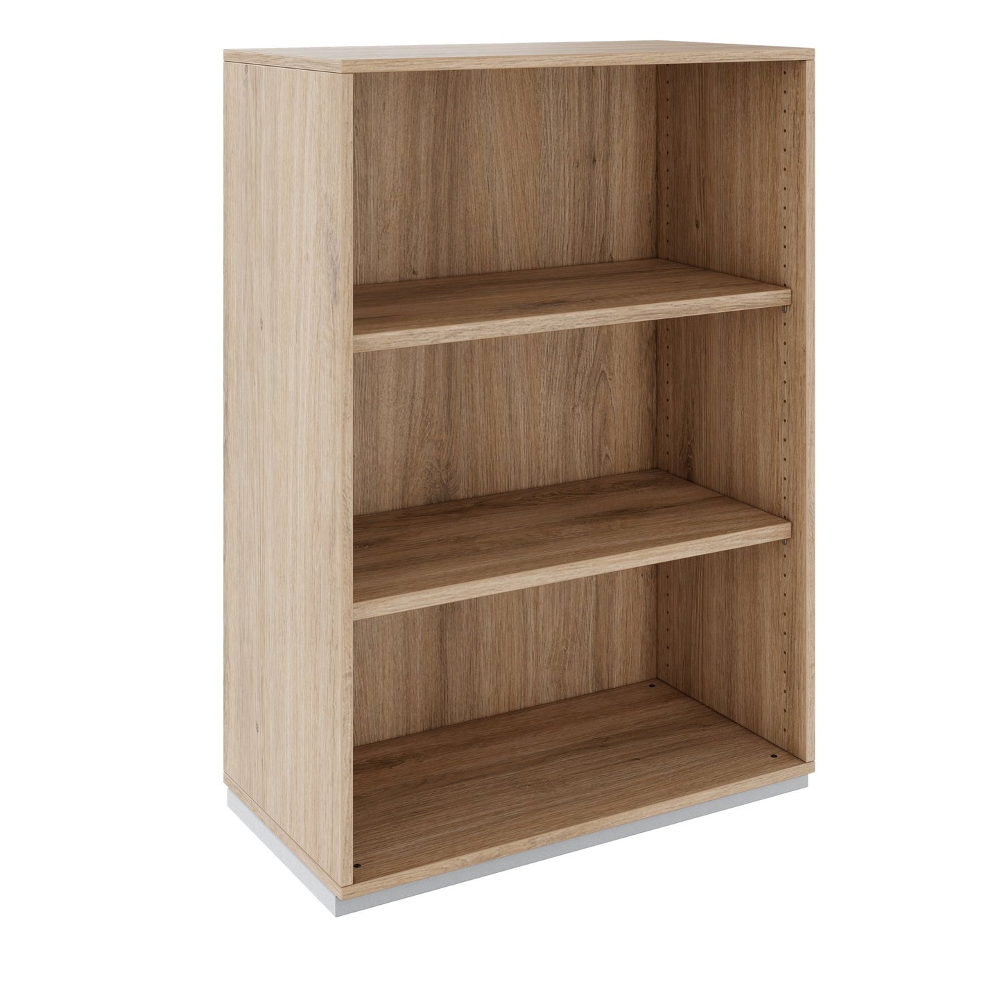PRO Cabinet scaffale | 3 OH, 400 - 1200 x 1140 mm, quercia naturale