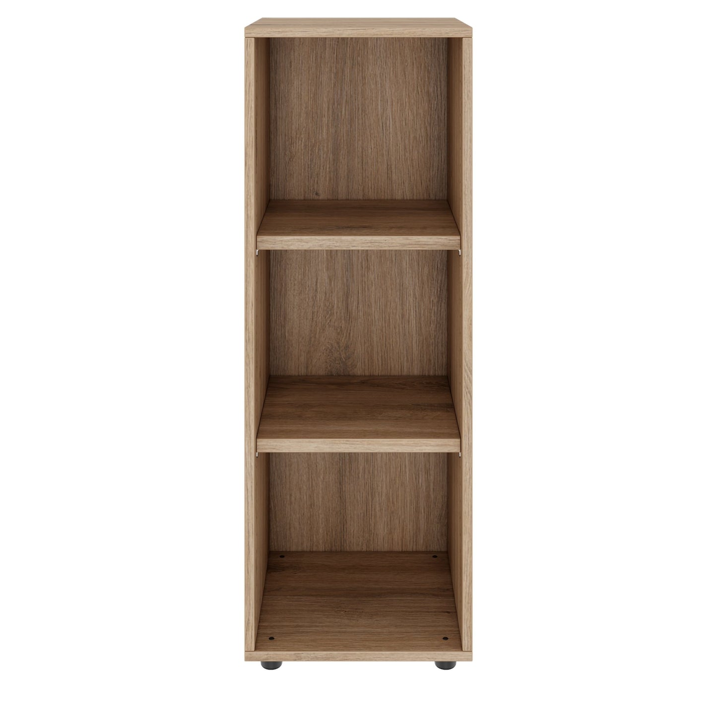 PRO Shelf cabinet | 3 Oh, 400 - 1200 x 1140 mm, natural oak