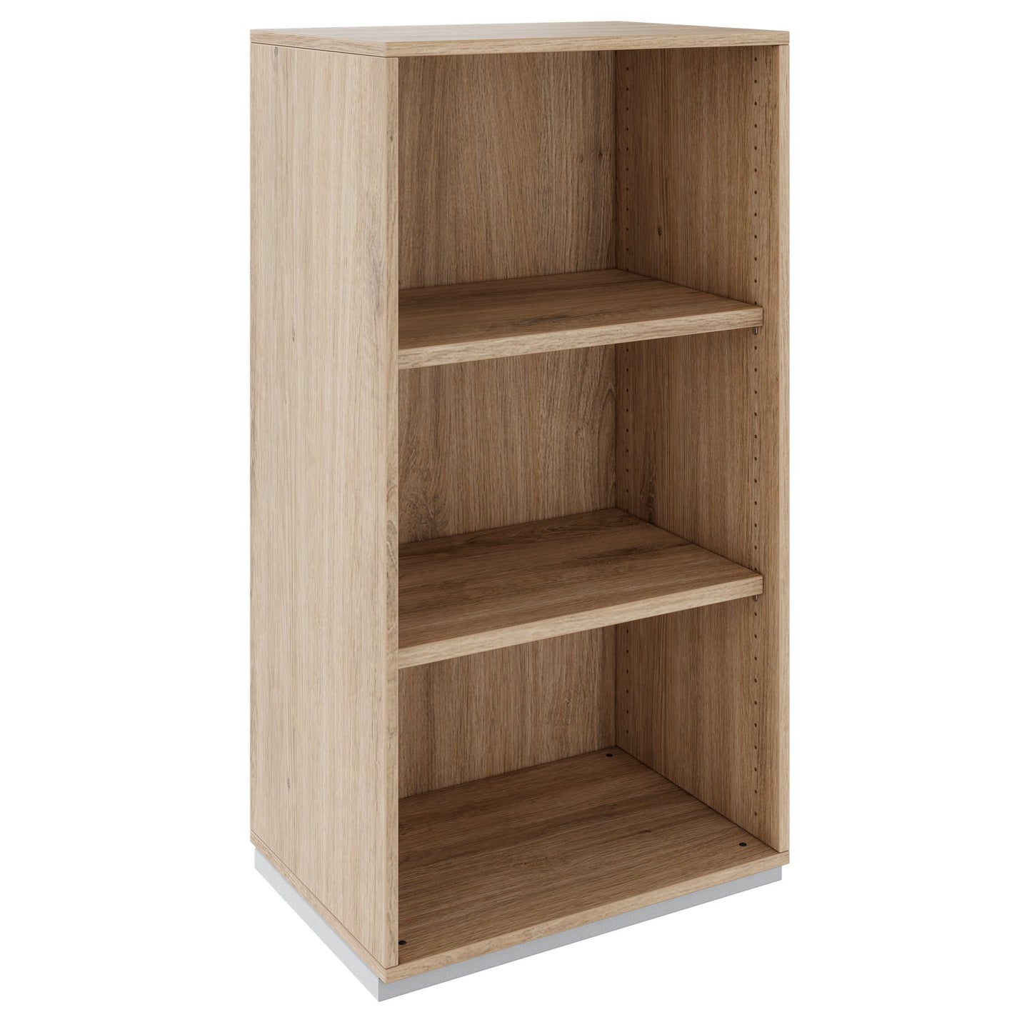 PRO Shelf cabinet | 3 Oh, 400 - 1200 x 1140 mm, natural oak