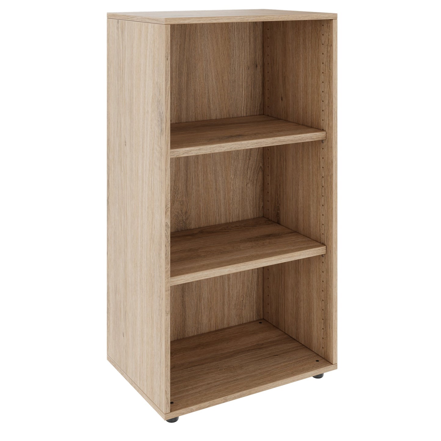 PRO Shelf cabinet | 3 Oh, 400 - 1200 x 1140 mm, natural oak