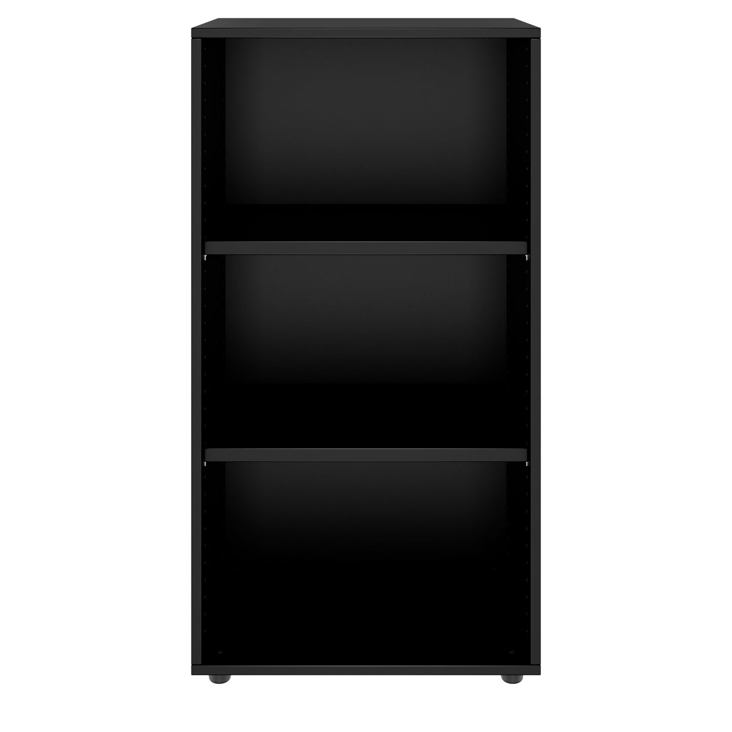 PRO Armoire d'étagère | 3 oh, 400 - 1200 x 1140 mm, noir
