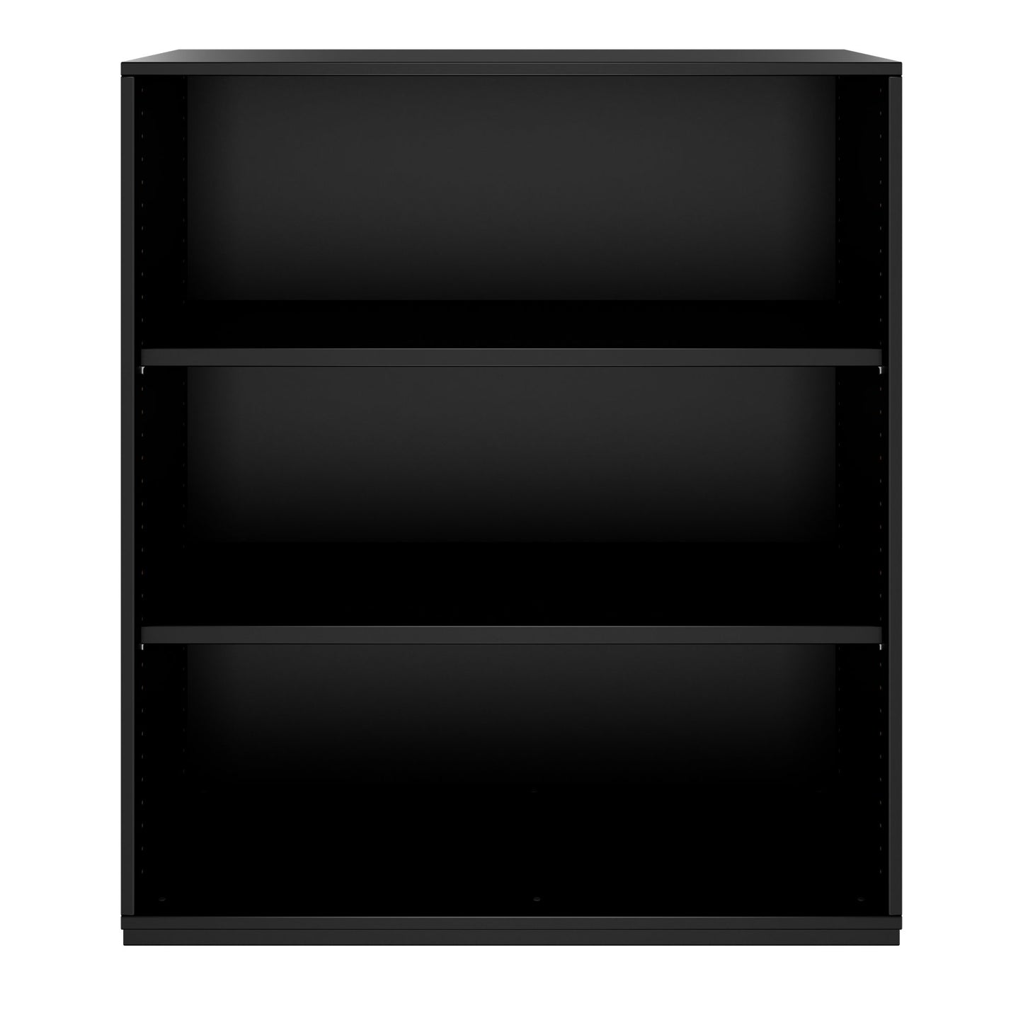 PRO Armoire d'étagère | 3 oh, 400 - 1200 x 1140 mm, noir
