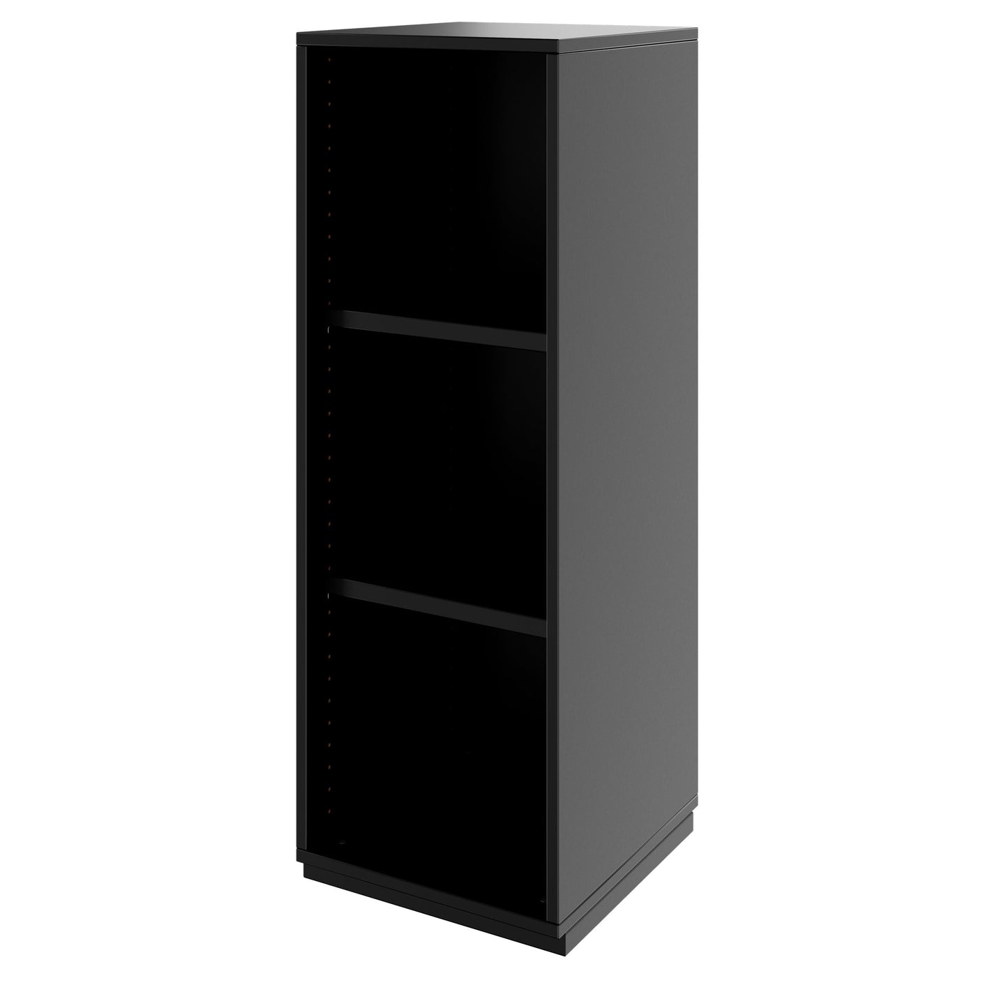 PRO Armoire d'étagère | 3 oh, 400 - 1200 x 1140 mm, noir