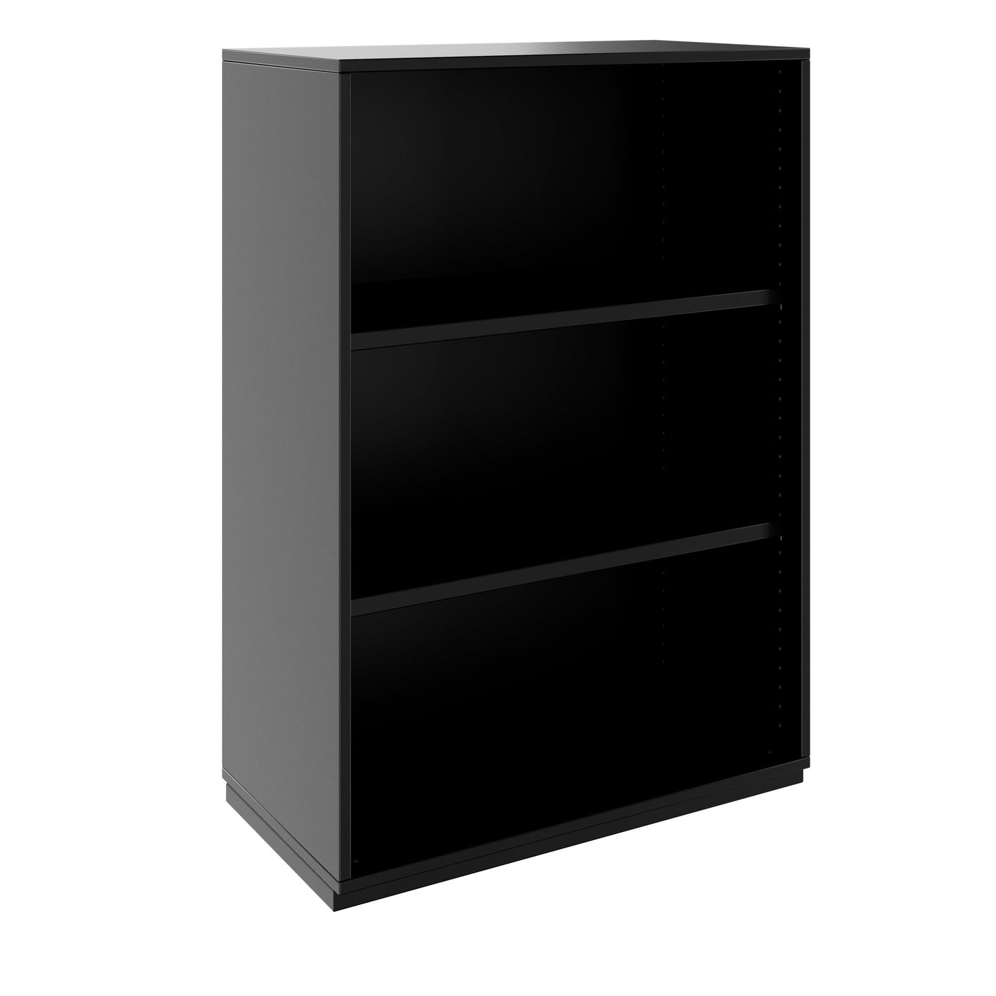 PRO Shelf cabinet | 3 Oh, 400 - 1200 x 1140 mm, black
