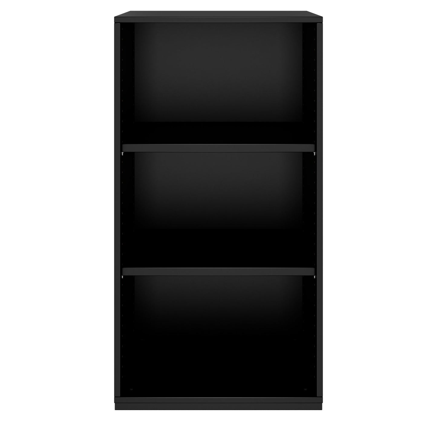 PRO Armoire d'étagère | 3 oh, 400 - 1200 x 1140 mm, noir
