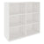 PRO Armoire d'étagère | 3 oh, 400 - 1200 x 1140 mm, blanc