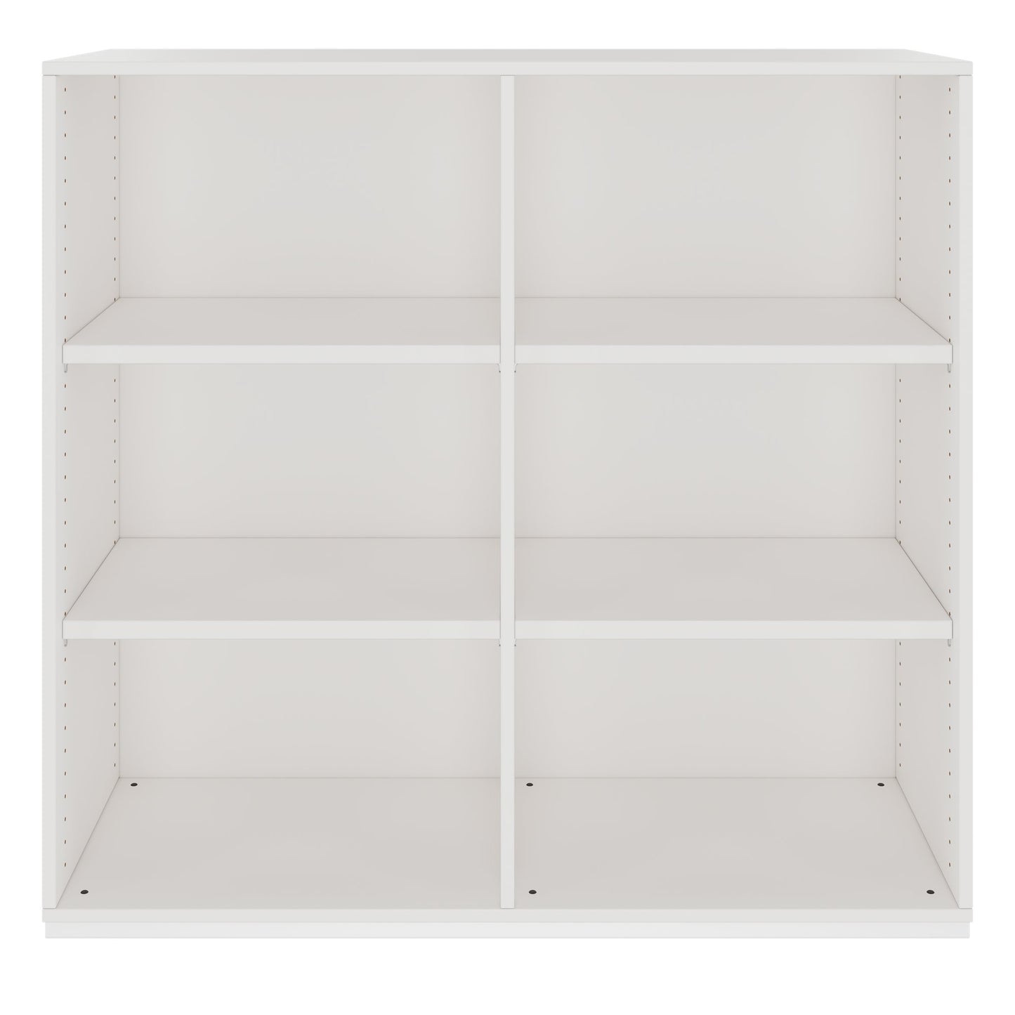 PRO Armoire d'étagère | 3 oh, 400 - 1200 x 1140 mm, blanc