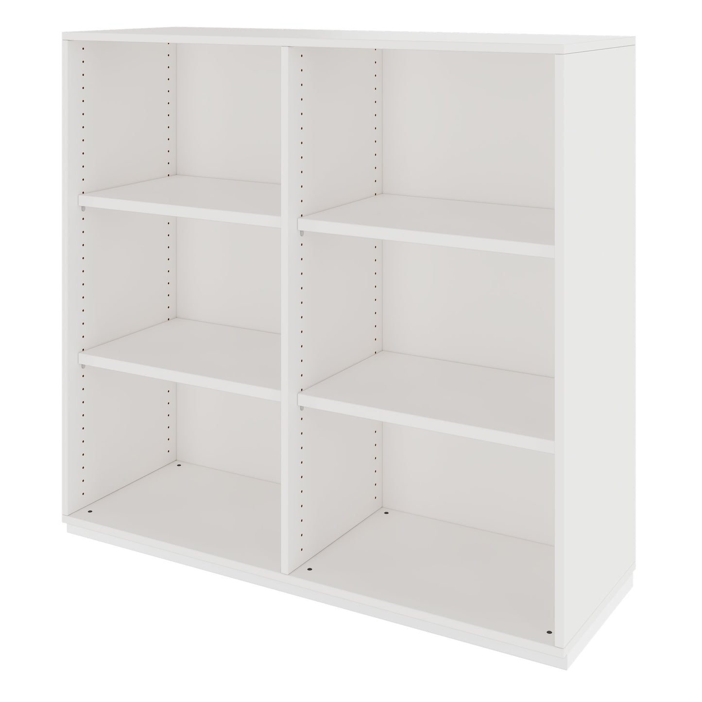 PRO Armoire d'étagère | 3 oh, 400 - 1200 x 1140 mm, blanc