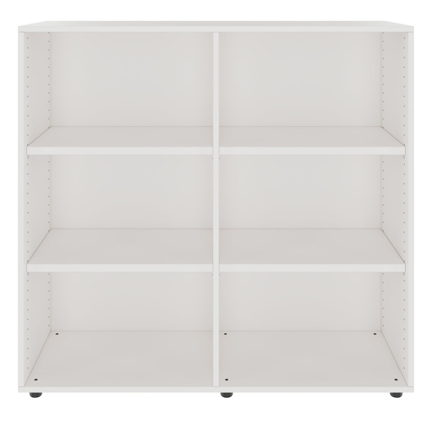 PRO Armoire d'étagère | 3 oh, 400 - 1200 x 1140 mm, blanc