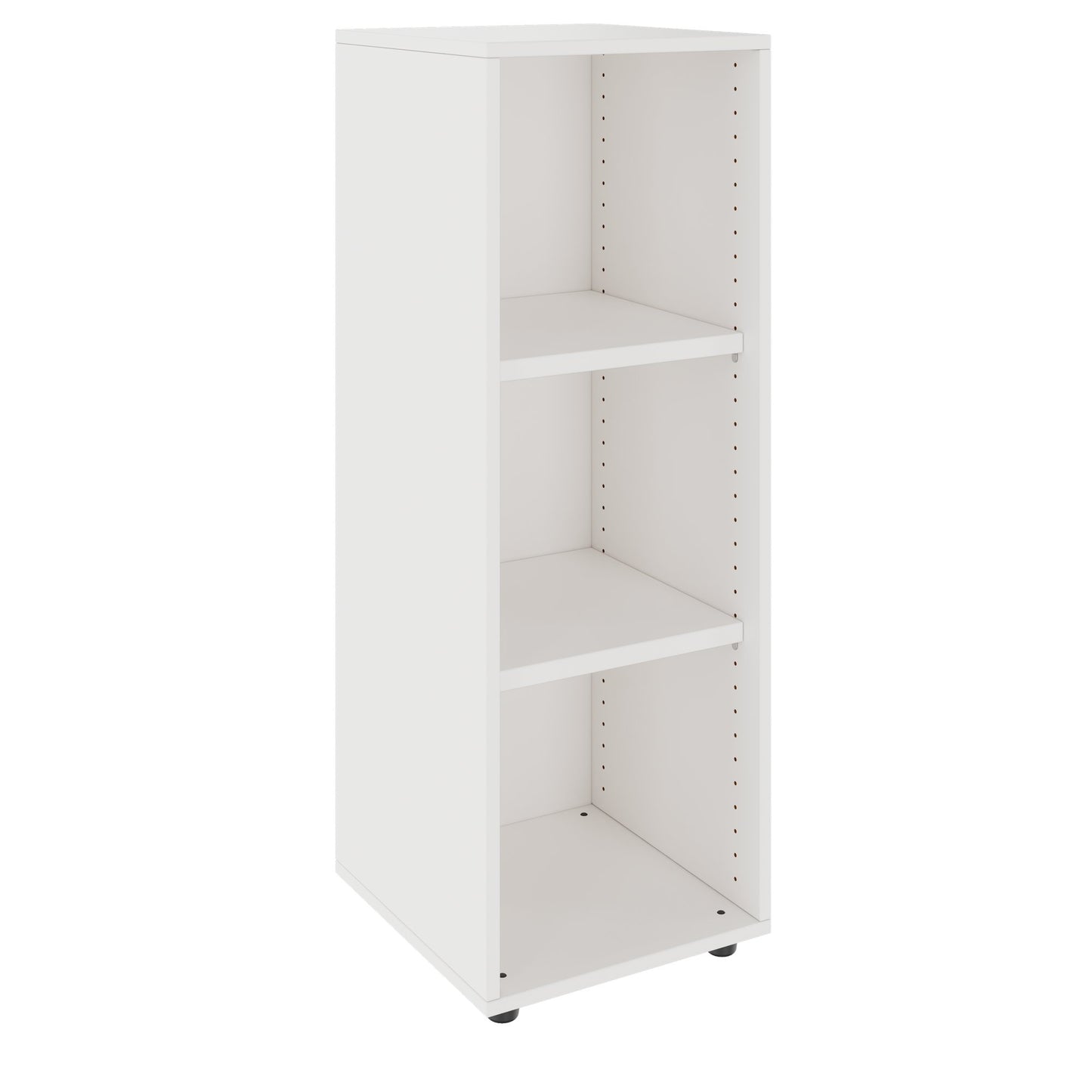 PRO Armoire d'étagère | 3 oh, 400 - 1200 x 1140 mm, blanc