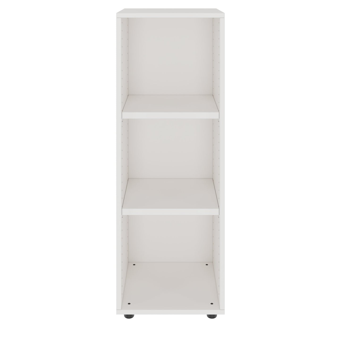 PRO Armoire d'étagère | 3 oh, 400 - 1200 x 1140 mm, blanc
