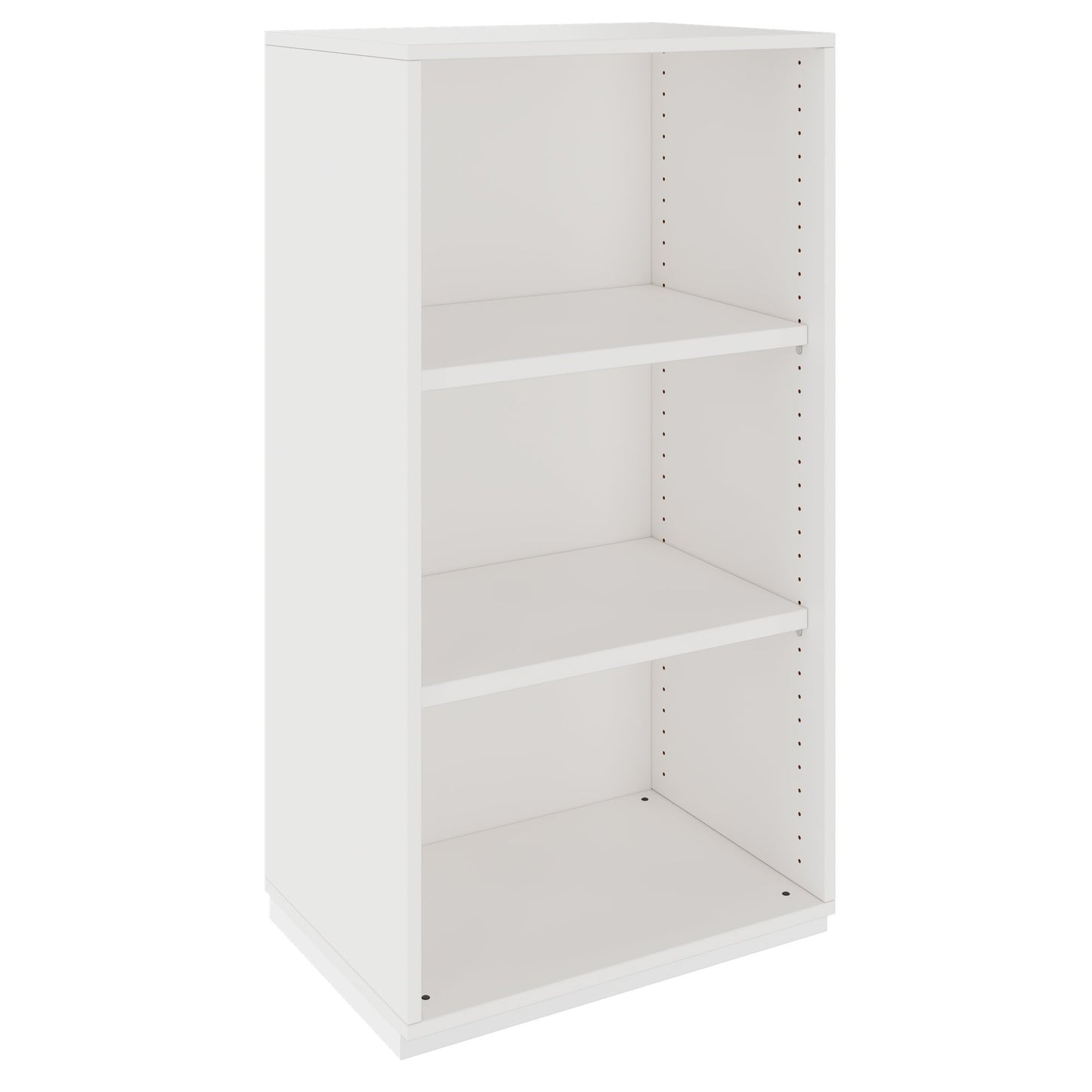 PRO Armoire d'étagère | 3 oh, 400 - 1200 x 1140 mm, blanc