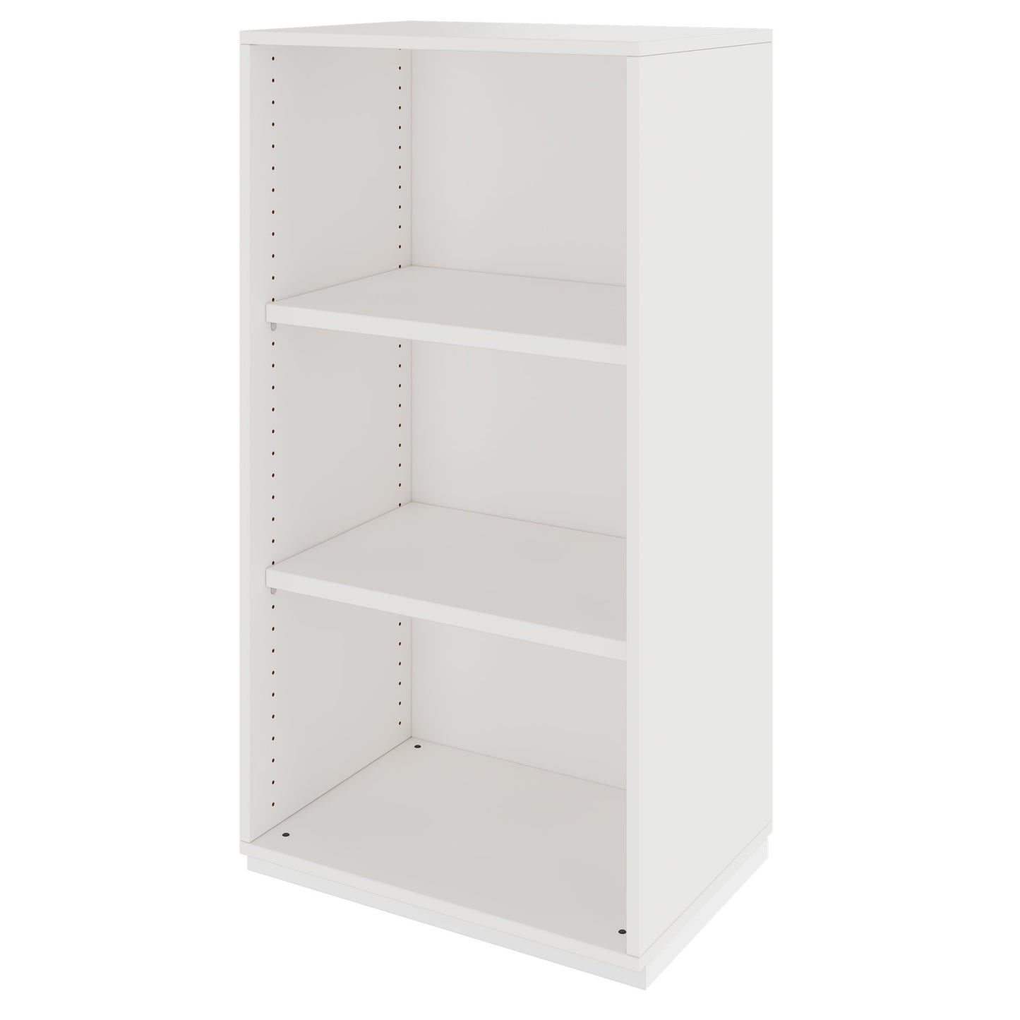 PRO Armoire d'étagère | 3 oh, 400 - 1200 x 1140 mm, blanc