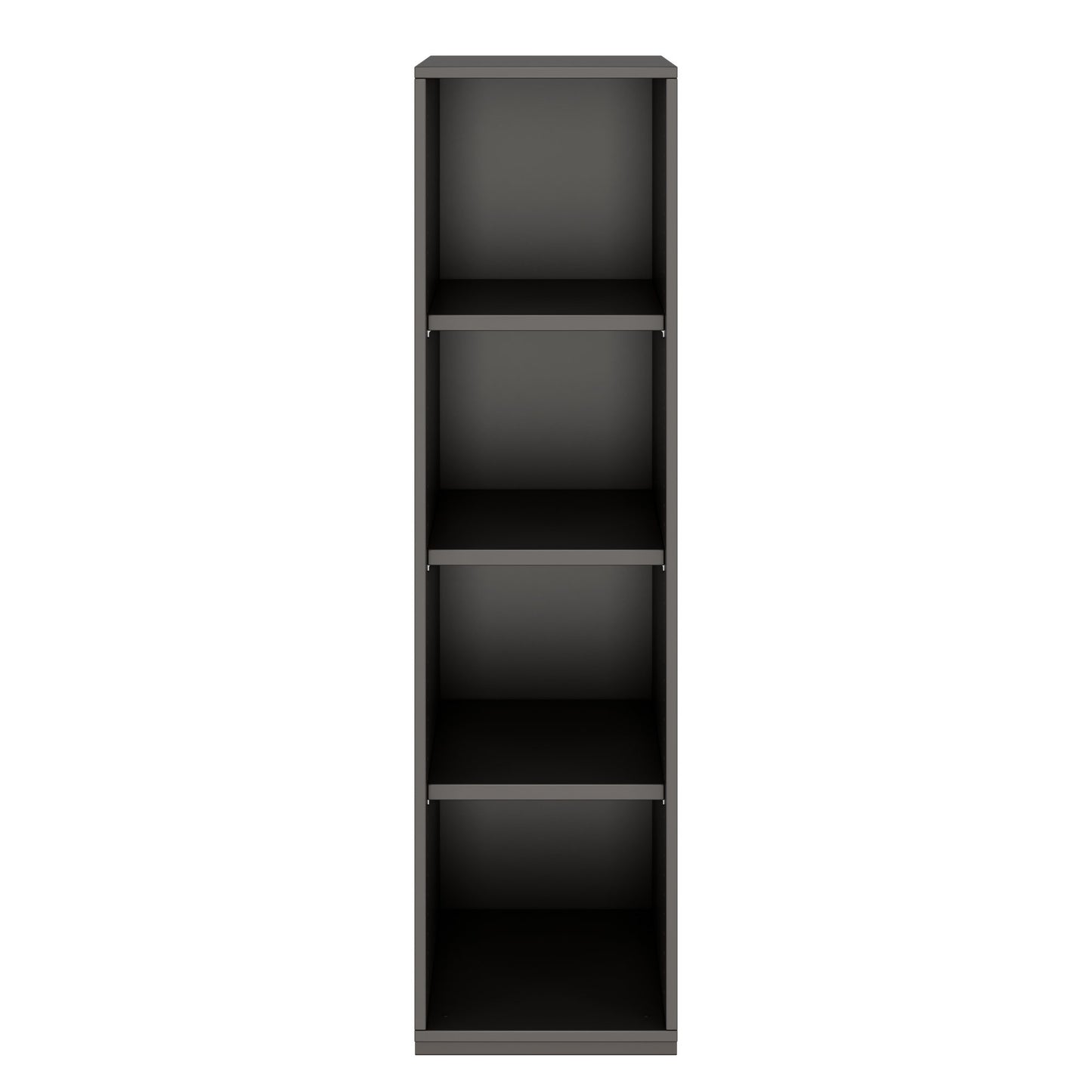 PRO Armoire d'étagère | 4 oh, 400 - 1200 x 1510 mm, graphite