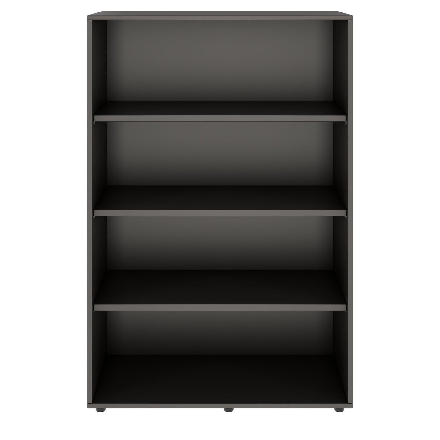 PRO Armoire d'étagère | 4 oh, 400 - 1200 x 1510 mm, graphite