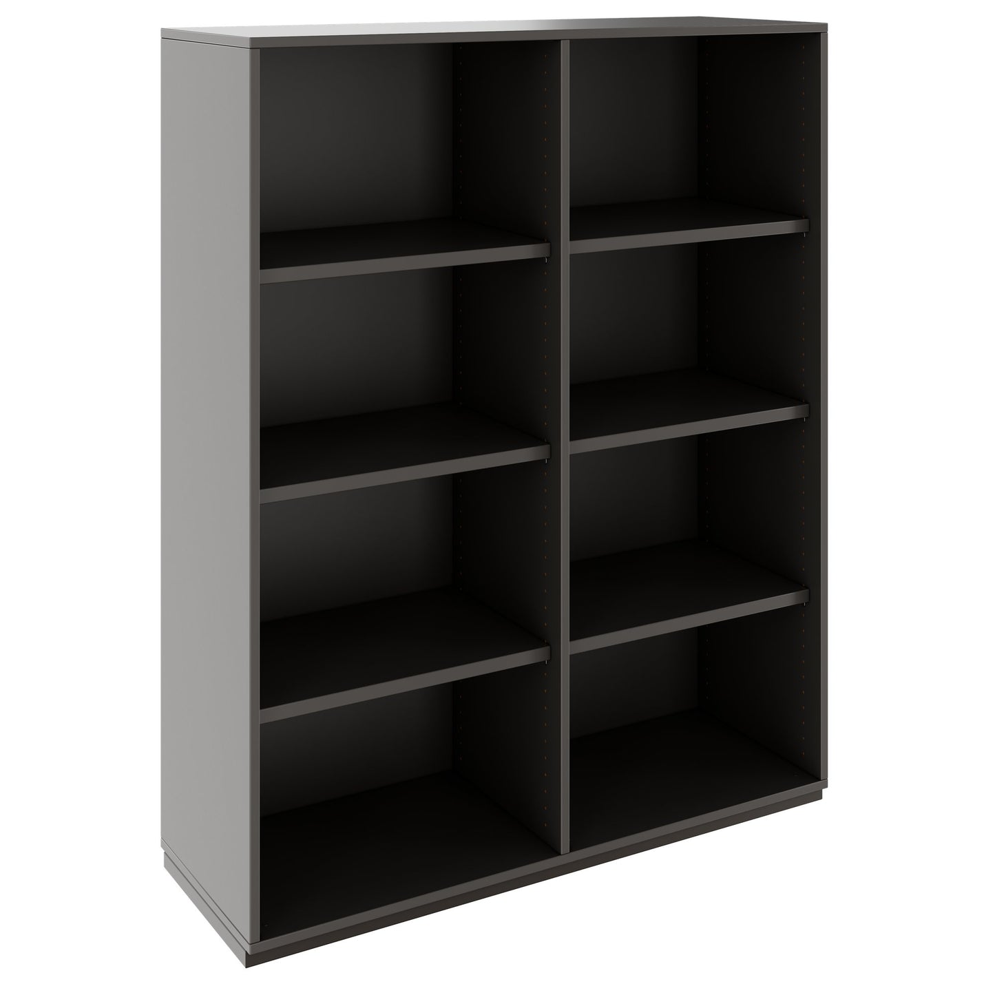 PRO Armoire d'étagère | 4 oh, 400 - 1200 x 1510 mm, graphite