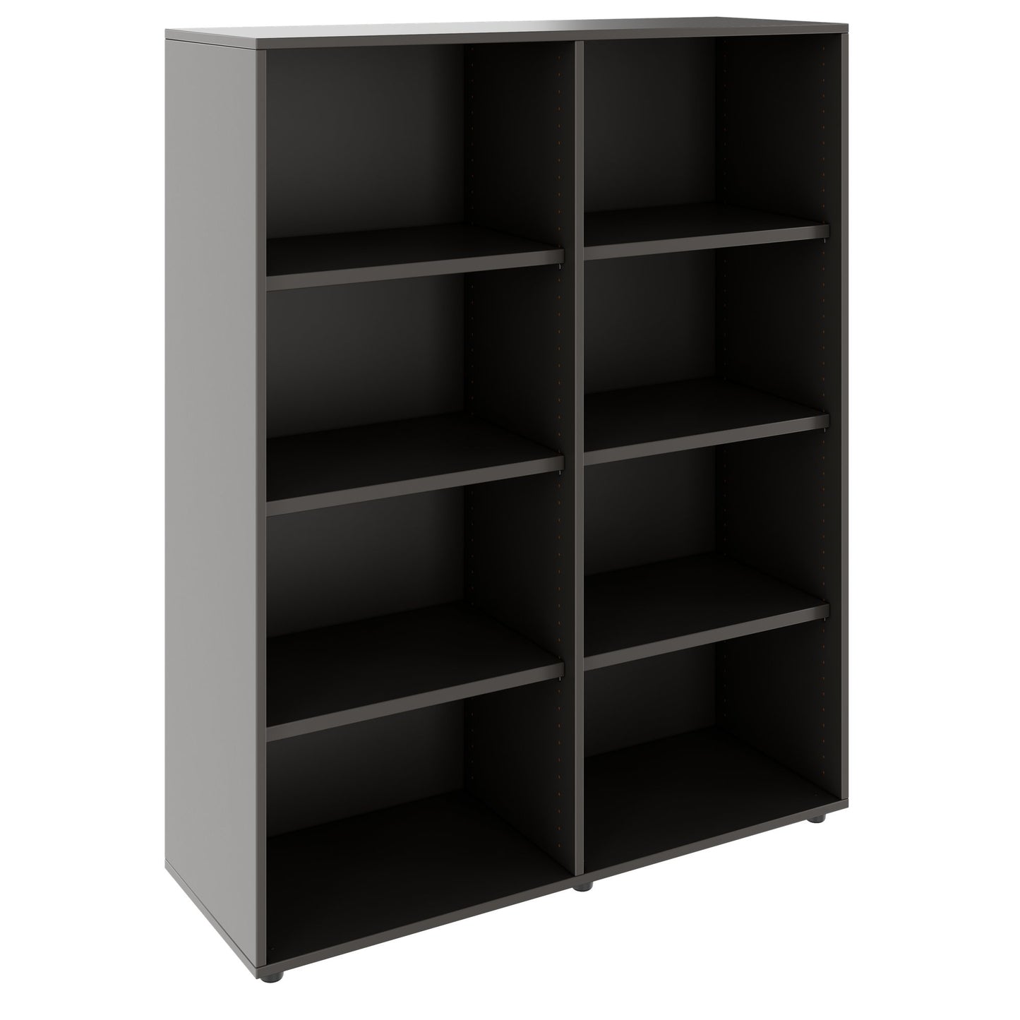 PRO Armoire d'étagère | 4 oh, 400 - 1200 x 1510 mm, graphite