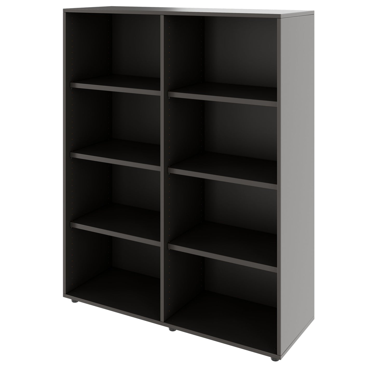 PRO Armoire d'étagère | 4 oh, 400 - 1200 x 1510 mm, graphite