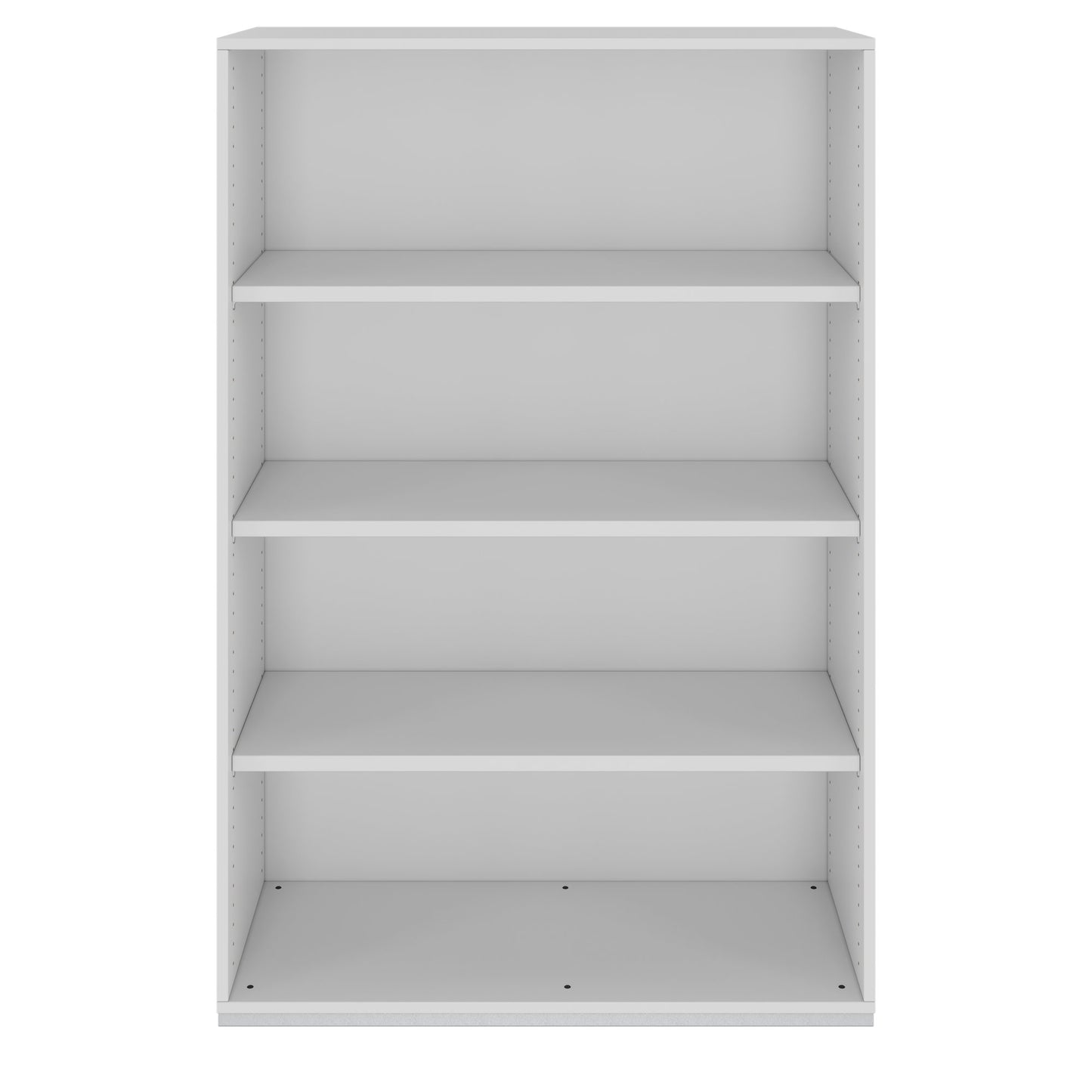 PRO Armoire d'étagère | 4 oh, 400 - 1200 x 1510 mm, gris