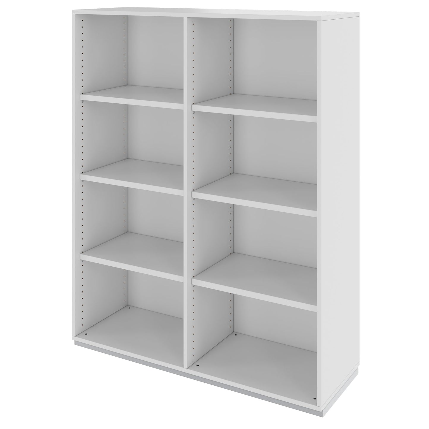 PRO Armoire d'étagère | 4 oh, 400 - 1200 x 1510 mm, gris